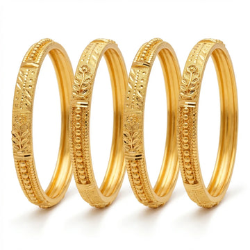 Ritvaa Kanak Pushp 4PC Bangles