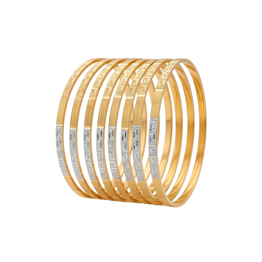 Ritvaa Khanak Bangles(8pcs)