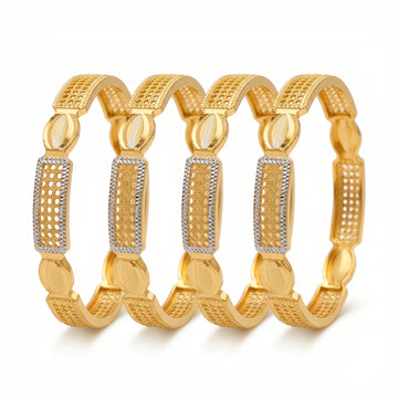 Ritvaa Archika Bangles  (4 pcs)