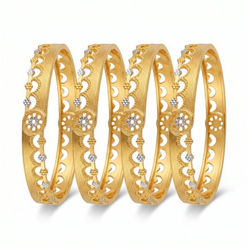 Ritvaa Chandrakala Bangles (4 pcs)