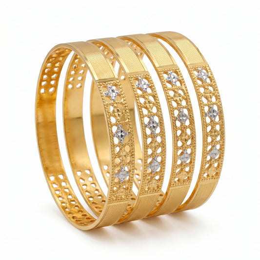 Ritvaa Avartika Bangles (4 PCS)