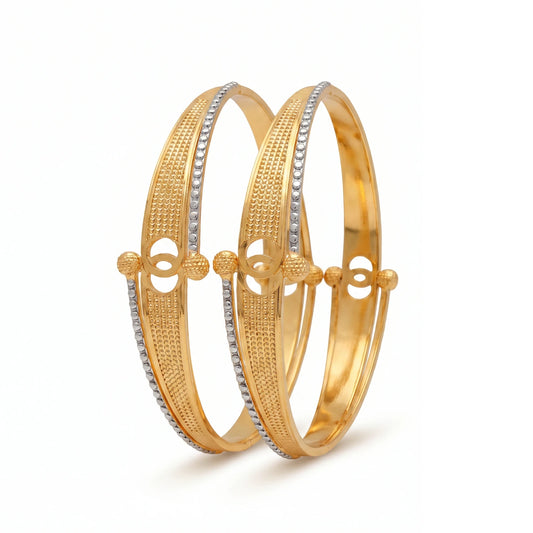 Ritvaa Kanakbindu Bangles  (2 pcs)