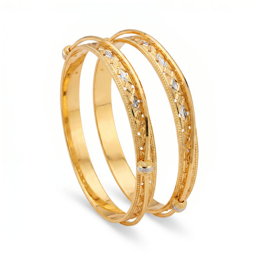 Ritvaa Tara Bindu Bangles 2 pcs