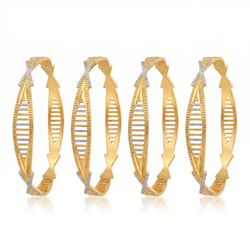 Ritvaa Naagveni Bangles (4pcs)