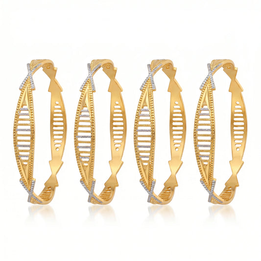 Ritvaa Naagveni Bangles (4pcs)