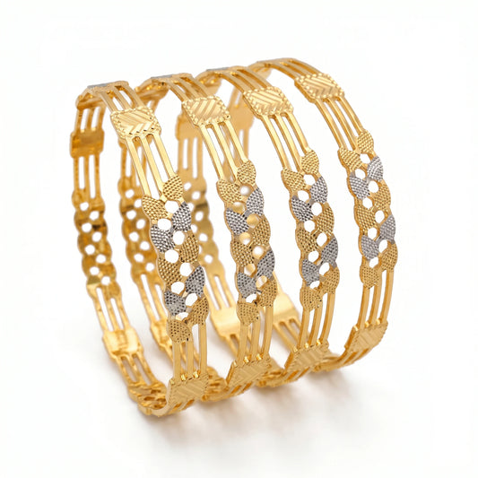 Ritvaa The Pallav Mala Bangles 4 pcs
