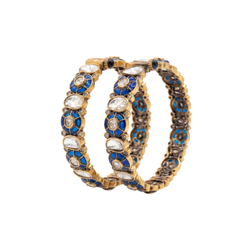 Neelira Kundan Bangle