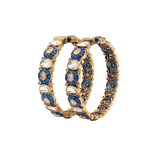 Neelira Kundan Bangle