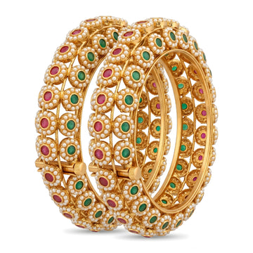 Peshwai Polki Kada (2 PCS)