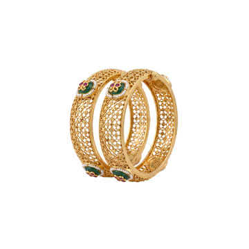 Roopkala: Intricate Filigree Bangles