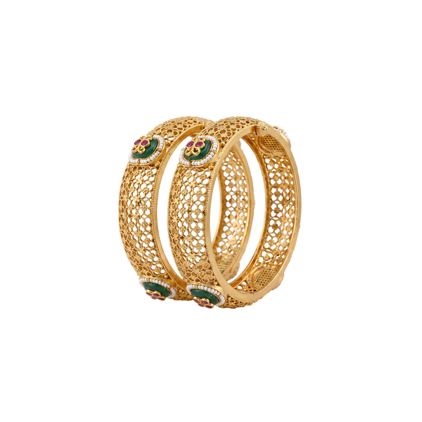 Roopkala: Intricate Filigree Bangles