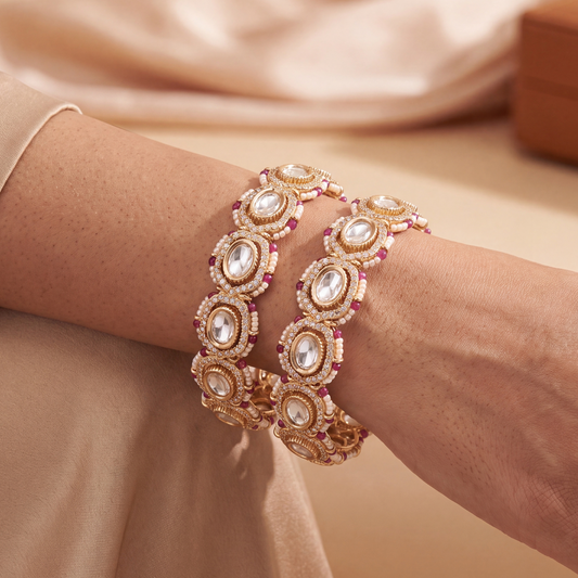 Pushpakeli Bangle Set