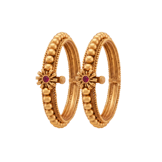 Mudrikaal: Heritage Bead Bangles