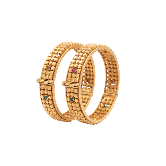 Shilaksha: Faceted Heritage Bangles