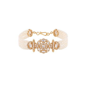 Traditional Multi-Row Seed Pearl Bracelet