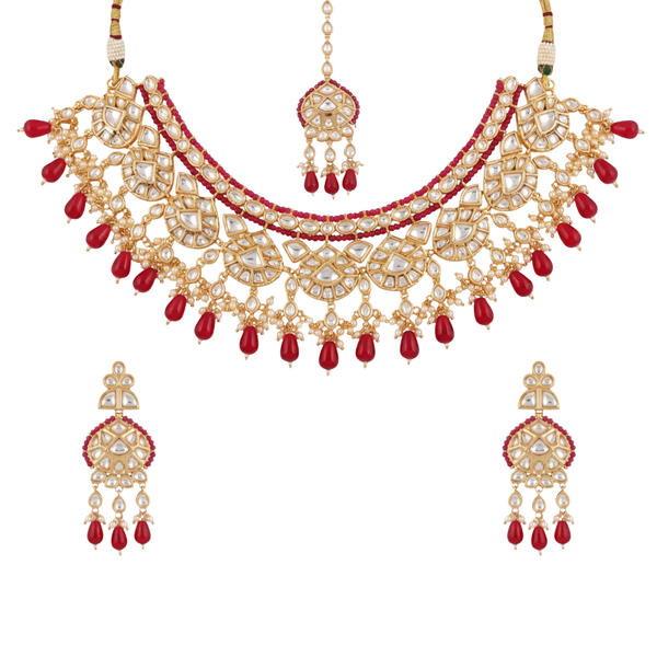 Ritvaa Kumkum Jadau Set