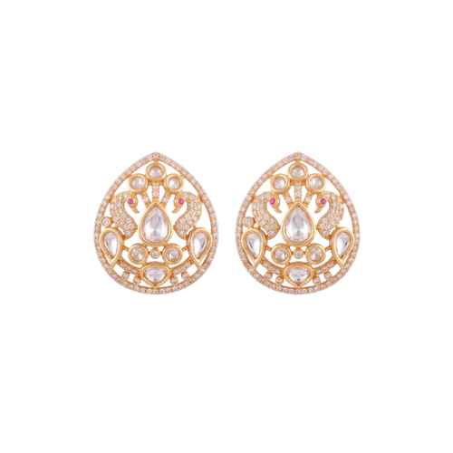 Shrivara Kundan Studs