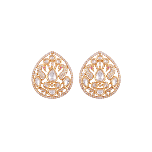 Shrivara Kundan Studs