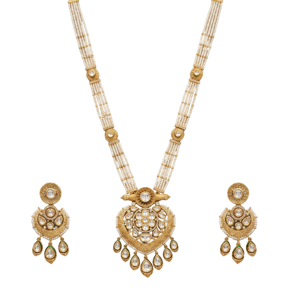 Kalpavalli Long Necklace Set