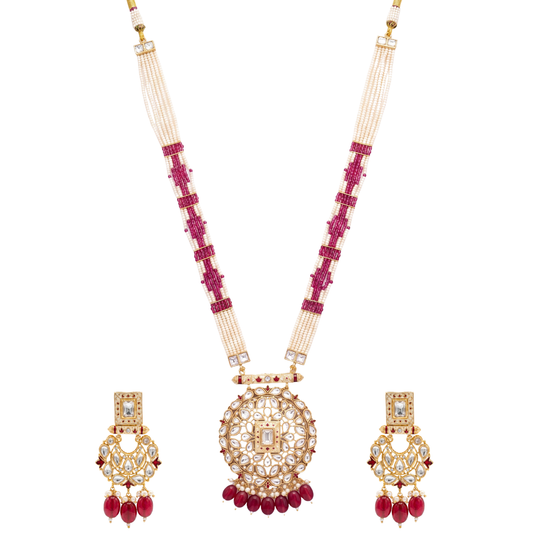 Nilakanya Long Necklace Set