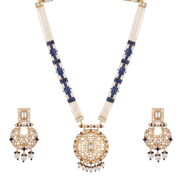 Nilakanya Long Necklace Set