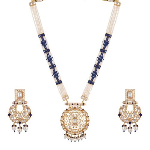 Nilakanya Long Necklace Set