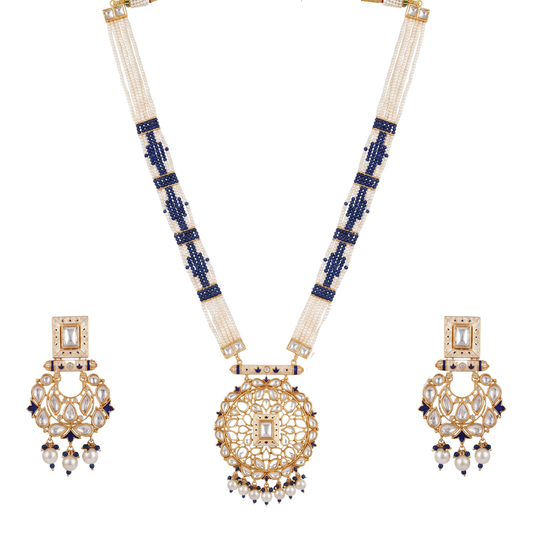 Nilakanya Long Necklace Set