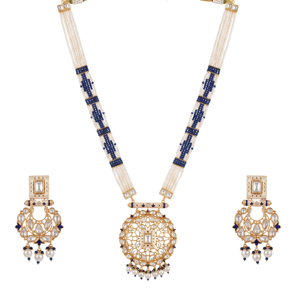 Nilakanya Long Necklace Set