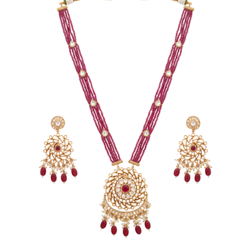 Mahavritti Long Necklace Set