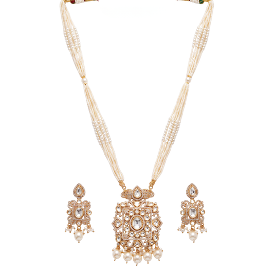Adhyutna Long Necklace Set