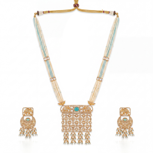Ramya Long Necklace Set