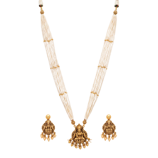 The Kokila Long Necklace Set