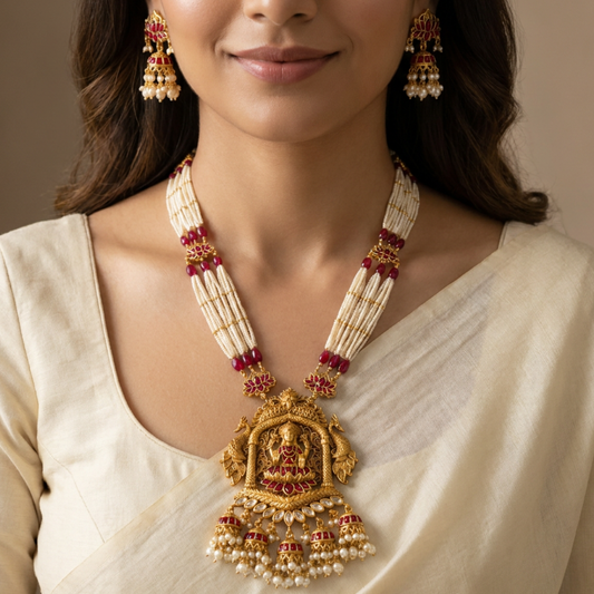 Shriparna Long Necklace Set