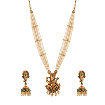 Vinayaki Long Necklace Set