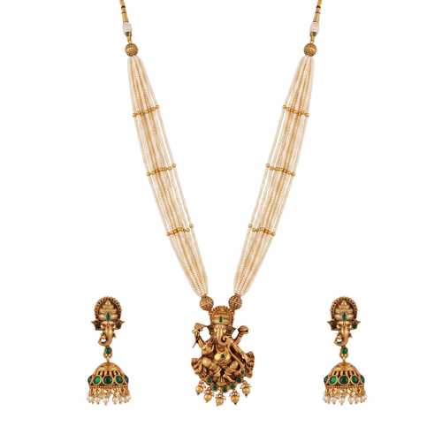Vinayaki Long Necklace Set