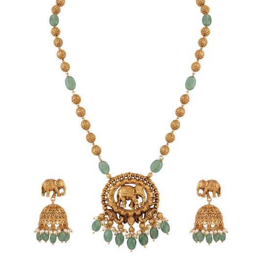 Vasulika Long Necklace Set