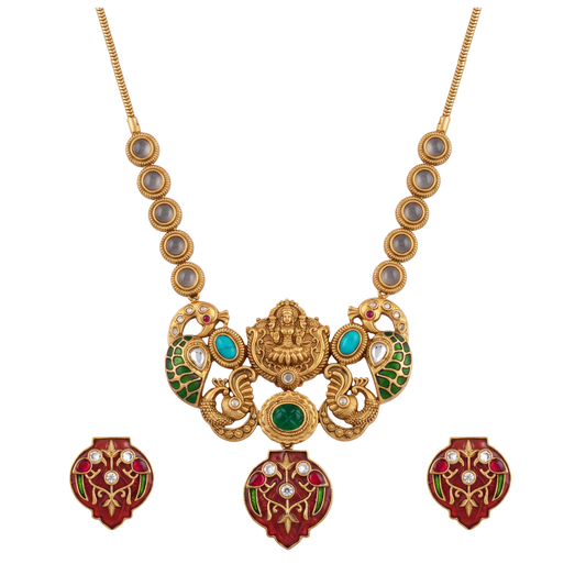 Kadambari Long Necklace Set