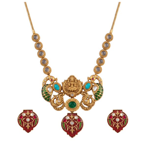 Kadambari Long Necklace Set