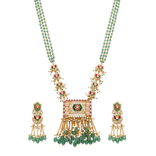 Aadyam Long Haar Set