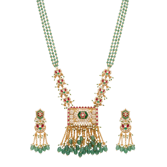 Aadyam Long Haar Set