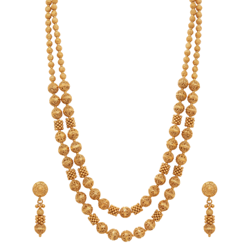 The Shahi Mala Layered Filigree Bead Set