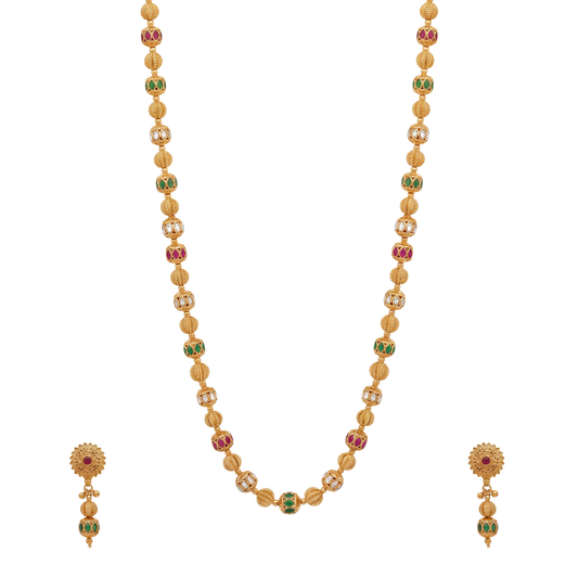 The Navratna Pancham Mala Set