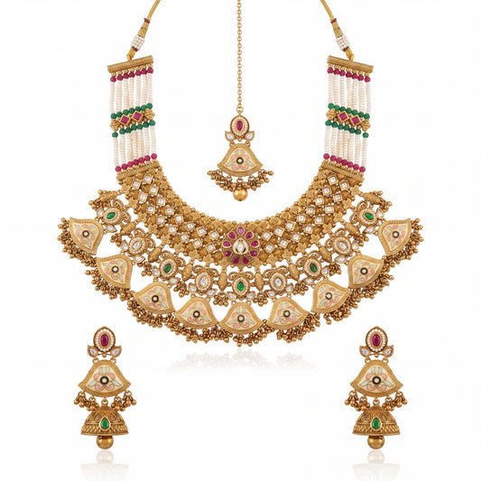 Navrangi Necklace Set