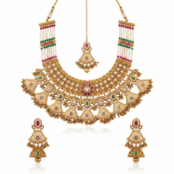 Navrangi Necklace Set