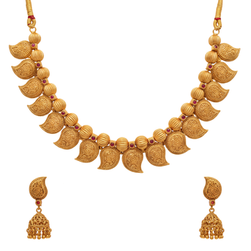 Ambisri: Heritage Paisley Necklace Set
