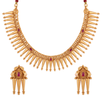 Bhalarekha Necklace Set