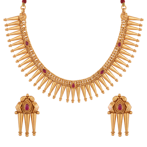 Bhalarekha Necklace Set