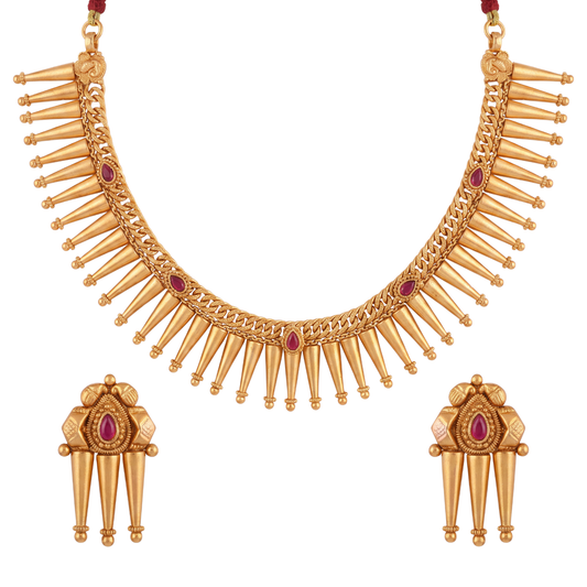 Bhalarekha Necklace Set