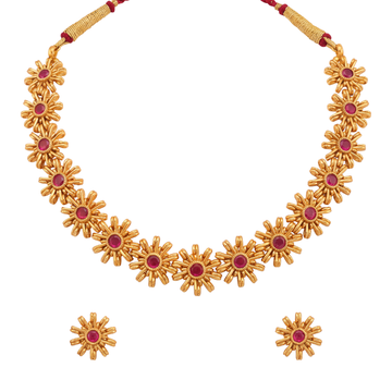 Karnikapushpa Necklace Set