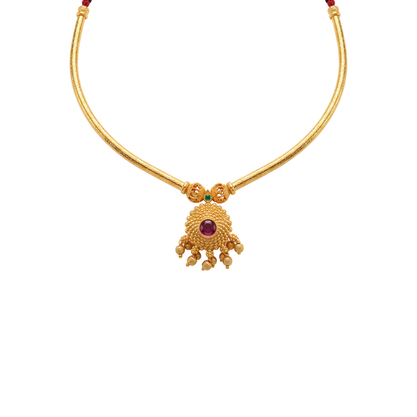 Ratnavali: Traditional Pendant Necklace